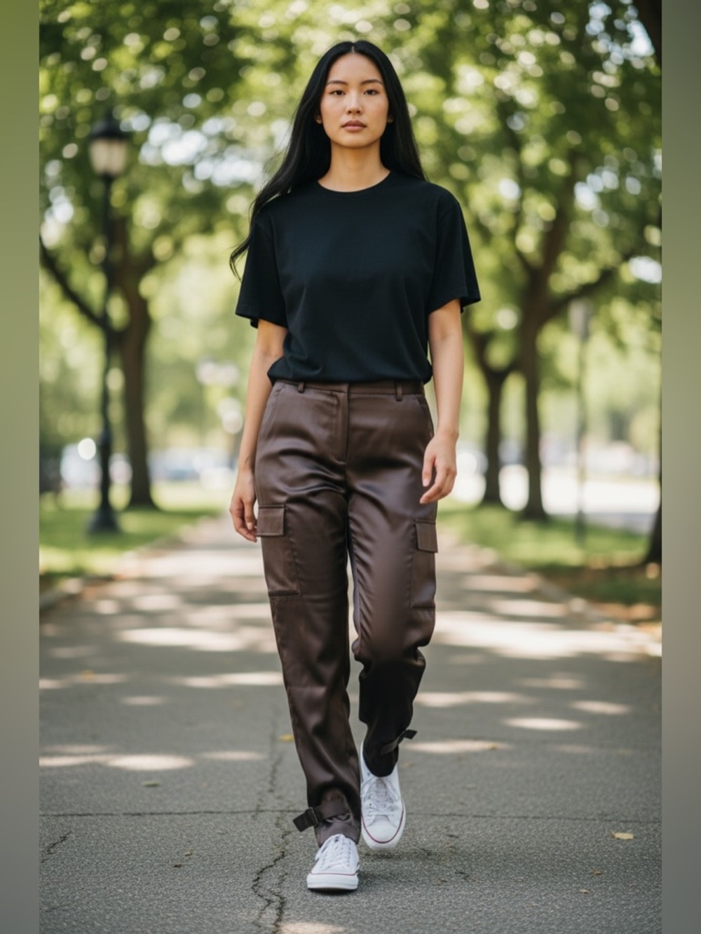 BabatonBrown Cargo Track Pants